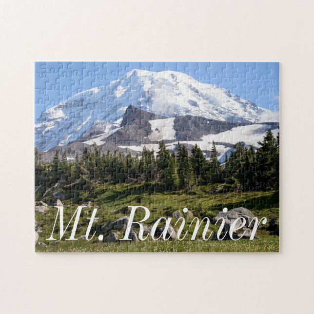 Puzzle Parque Nacional Mount Rainier, WA. Spray Park (Horizontal)