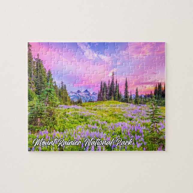 Puzzle Parque Nacional Mount Rainier, Washington (Horizontal)