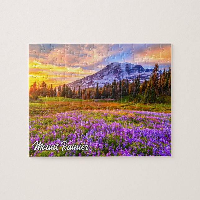 Puzzle Parque Nacional Mount Rainier, Washington (Horizontal)