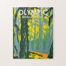 Puzzle Parque nacional olímpico de Washington Hoh Rainfor