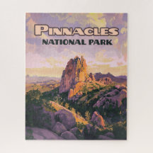 Parque nacional Pinnacles Buttes California