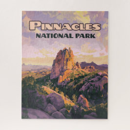 Puzzle Parque nacional Pinnacles Buttes California