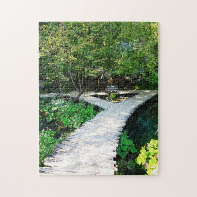 Puzzle parque nacional plitvice, croacia (Vertical)