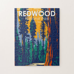Puzzle Parque nacional Redwood