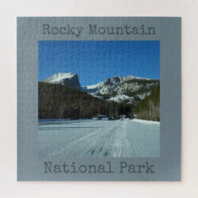Puzzle Parque nacional Rocky Mountain Bear Lake Parking J (Vertical)