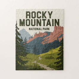 Puzzle Parque nacional Rocky Mountain Colorado