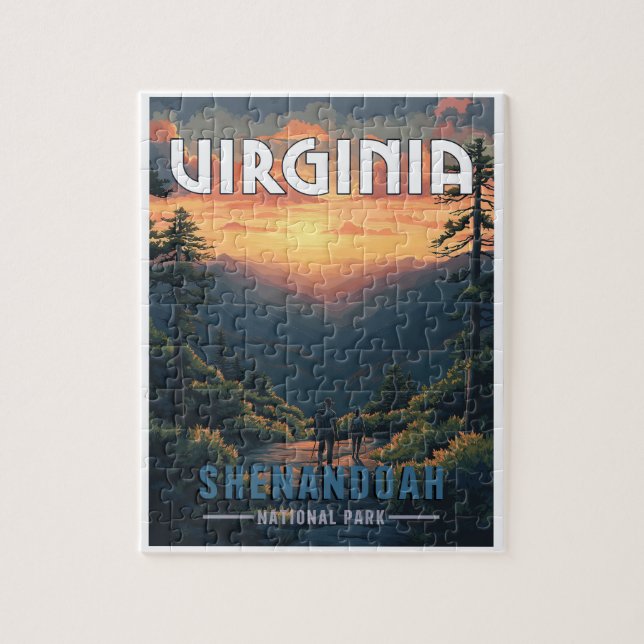 Puzzle Parque nacional Shenandoah, Virginia (Vertical)