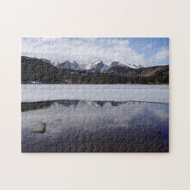 Puzzle Parque nacional Sprague Lake Rocky Mtn (Horizontal)
