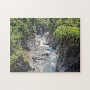 Puzzle Parque Nacional Taroko Taiwán.