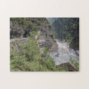Puzzle Parque Nacional Taroko Taiwán.