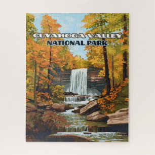 Puzzle Parque nacional Valle de Cuyahoga Ohio Cleveland