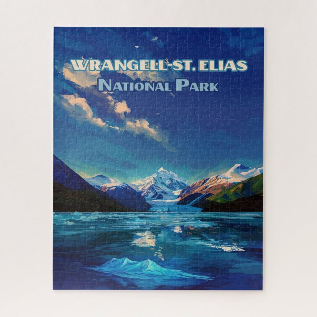 Puzzle Parque nacional Wrangell St. Elias (Vertical)