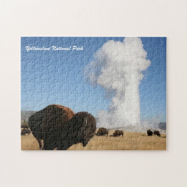 Puzzle Parque nacional Yellowstone (Horizontal)