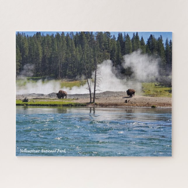 Puzzle Parque nacional Yellowstone (Horizontal)