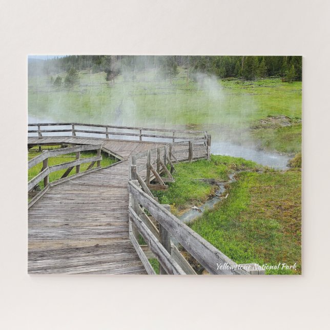 Puzzle Parque nacional Yellowstone (Horizontal)