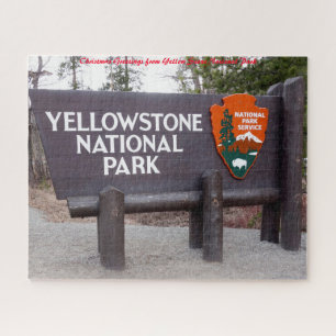 Puzzle Parque Nacional Yellowstone. Felicitaciones de Nav