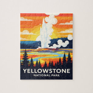 Puzzle Parque Nacional Yellowstone – Géiser Vibrante