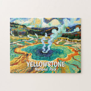Puzzle Parque Nacional Yellowstone Manantial de Agua Cali