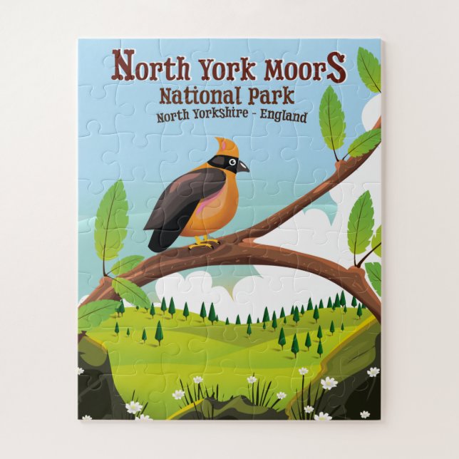 Puzzle Parque nacional York Moors (Vertical)