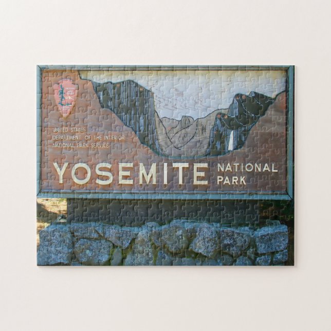 Puzzle Parque Nacional Yosemite. (Horizontal)