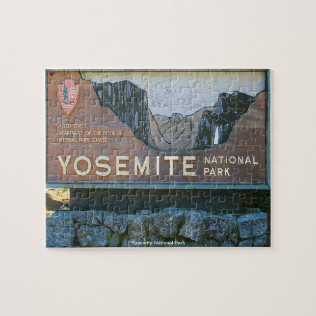 Puzzle Parque nacional Yosemite (Horizontal)