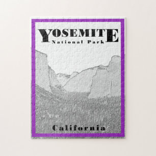 Puzzle Parque Nacional Yosemite California - 11x14 - 252
