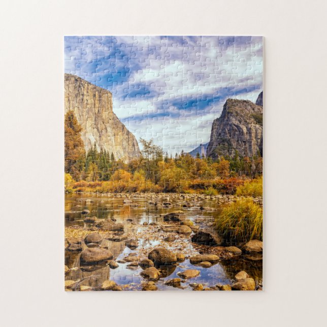 Puzzle Parque nacional Yosemite de California (Vertical)