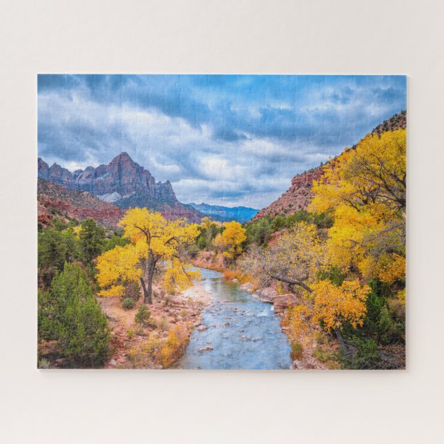 Puzzle Parque Nacional Zion, Utah, EE. UU. (Horizontal)