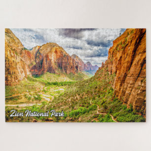 Puzzle Parque Nacional Zion, Utah, Estados Unidos