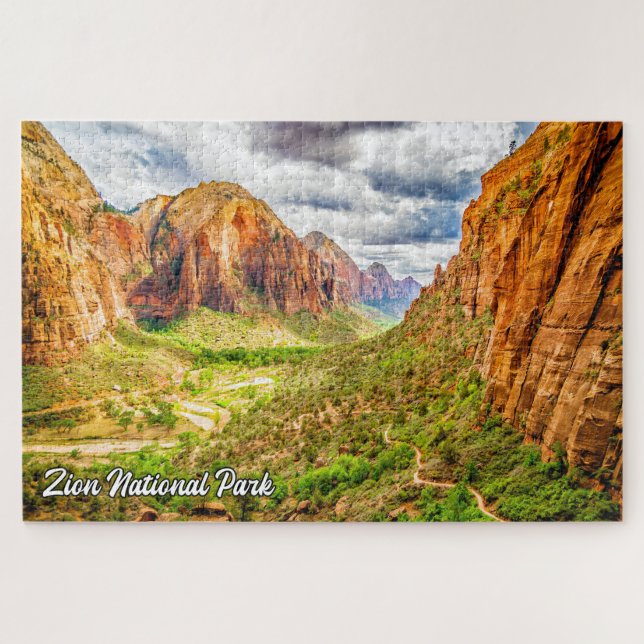 Puzzle Parque Nacional Zion, Utah, Estados Unidos (Horizontal)
