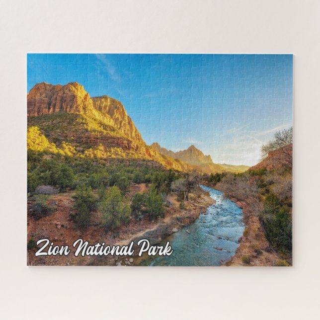 Puzzle Parque Nacional Zion, Utah, Estados Unidos (Horizontal)