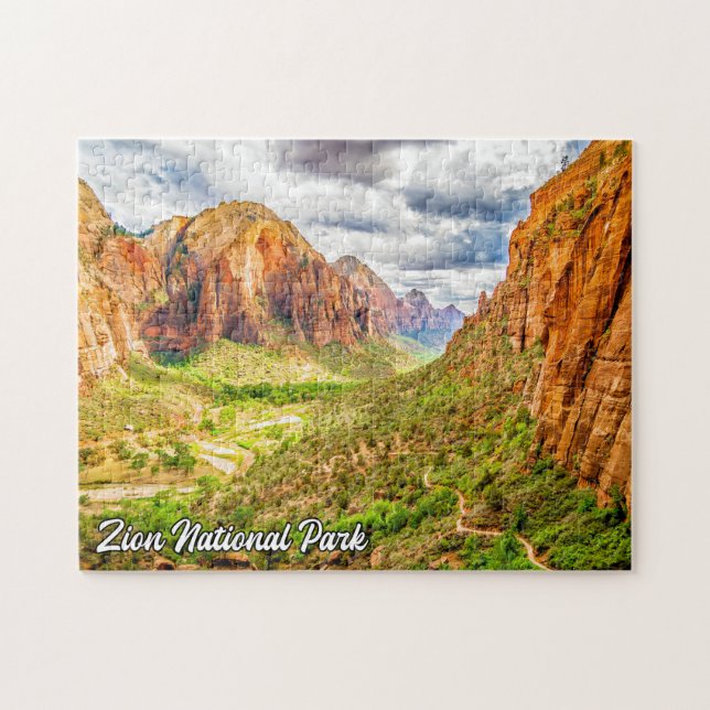 Puzzle Parque Nacional Zion, Utah, Estados Unidos (Horizontal)