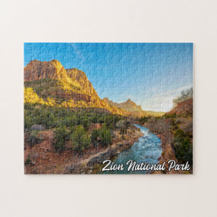 Puzzle Parque Nacional Zion, Utah, Estados Unidos