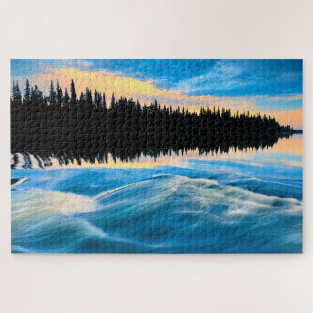 Puzzle Parque Provincial Pisew Falls | Canadá (Horizontal)