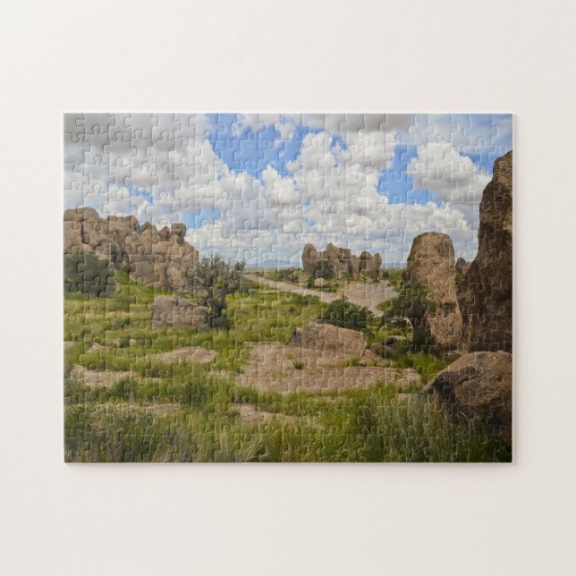 Puzzle Parque Rockhound Nuevo México. (Horizontal)
