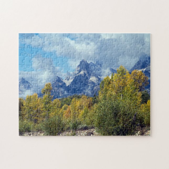 Puzzle Parque Wyoming Jigsaws Grand Teton. (Horizontal)