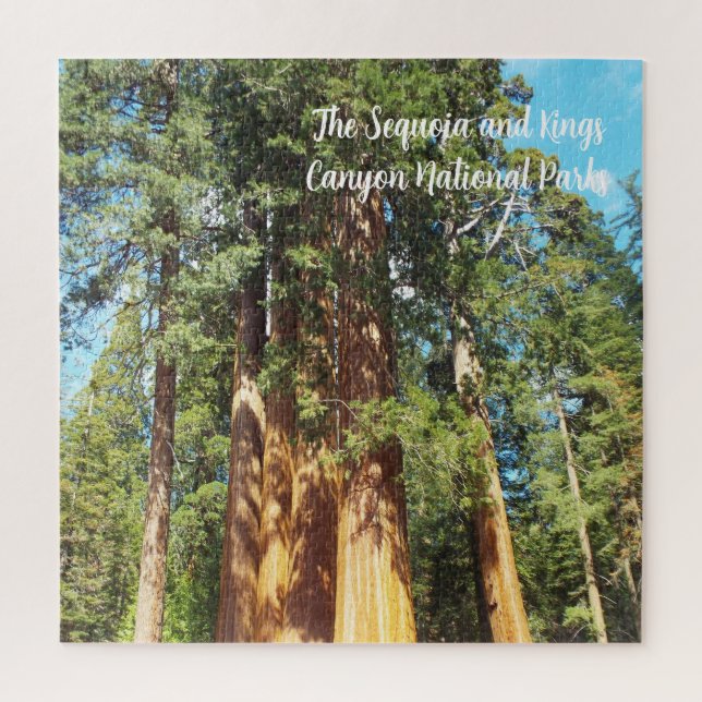 Puzzle Parques nacionales de Sequoia y Kings Canyon (Vertical)