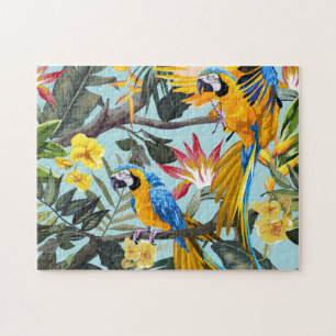 Puzzle Parroquias y palmas tropicales