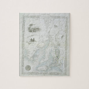 Puzzle Parte de sur de Australia, de una serie de mamáes