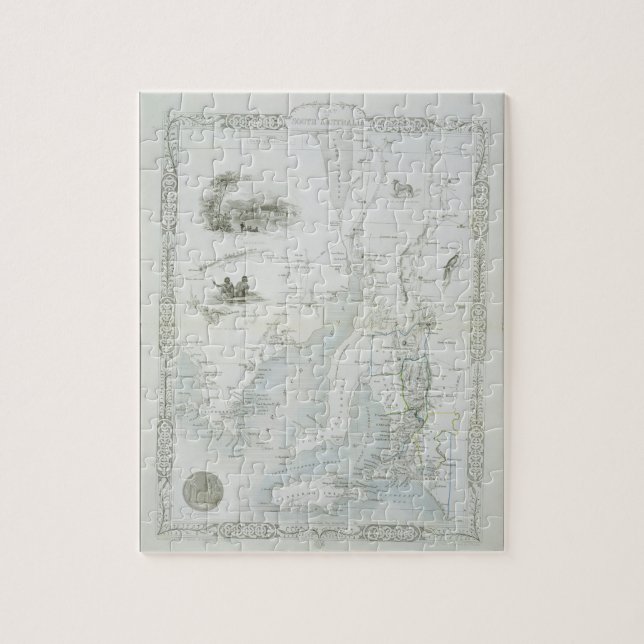 Puzzle Parte de sur de Australia, de una serie de mamáes (Vertical)