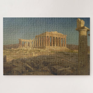Puzzle Partenón (antiguo templo griego, monumento de Aten