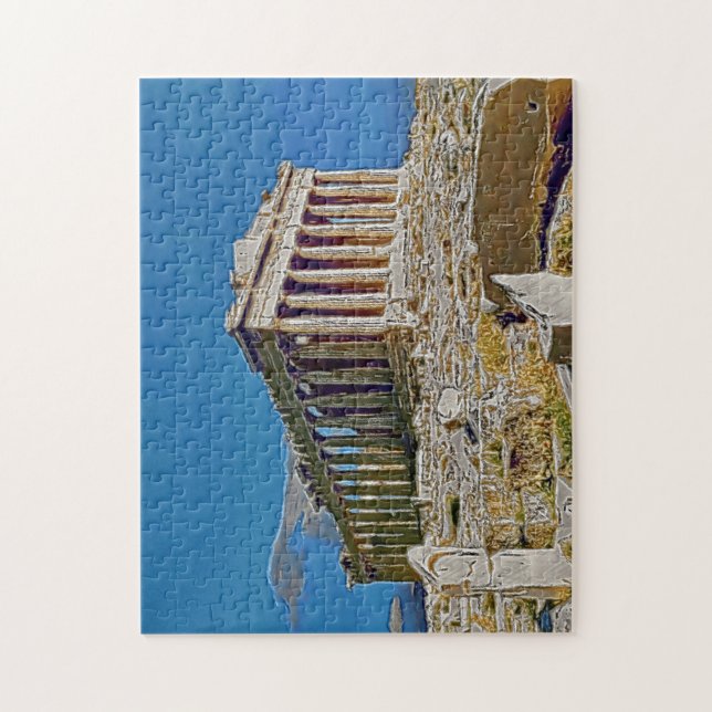 Puzzle Parthenon en Grecia (Vertical)