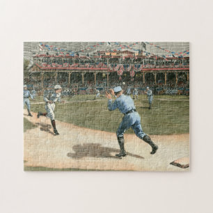 Puzzle Partido de Béisbol de la Liga Nacional 1886