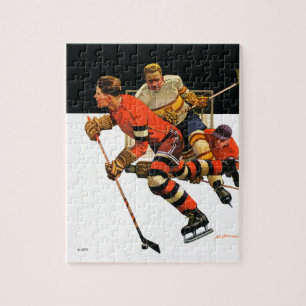 Puzzle Partido del hockey sobre hielo