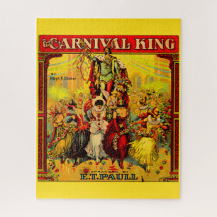 Puzzle partitura de 1915 El Rey del Carnaval