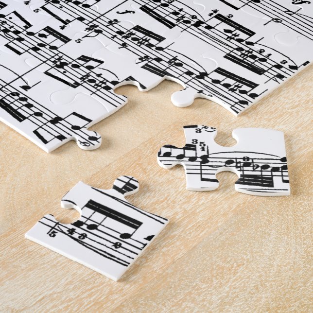 Puzzle Partitura de Bach