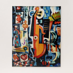 Puzzle Parto de Viola Bom Menage, Cubismo,