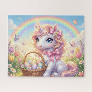 Puzzle Pascua de Arcoiris de Unicornio