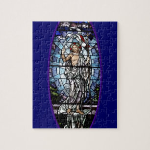 Puzzle Pascua: Resurrección del vitral de Cristo