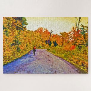 Puzzle Paseo de otoño